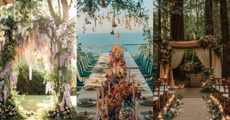 wedding aesthetic, outfit ideas collage for special occasions