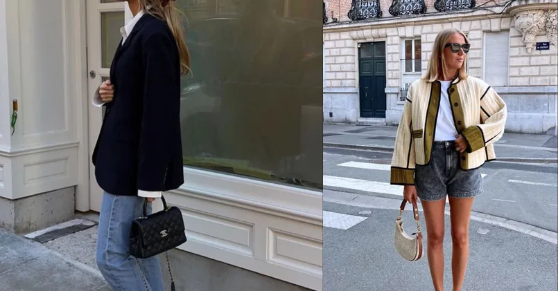 ballet flats outfit, photo collage